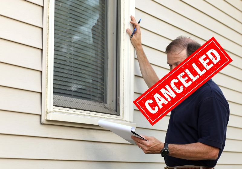 can you sell a house as is without inspection cancelled home inspector appointment