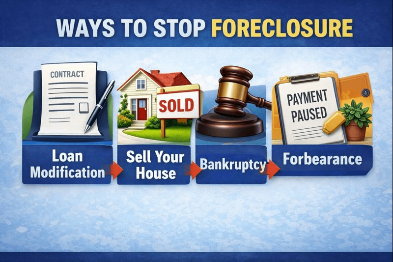 Loan modification, sell your home, bankruptcy, forbearance
