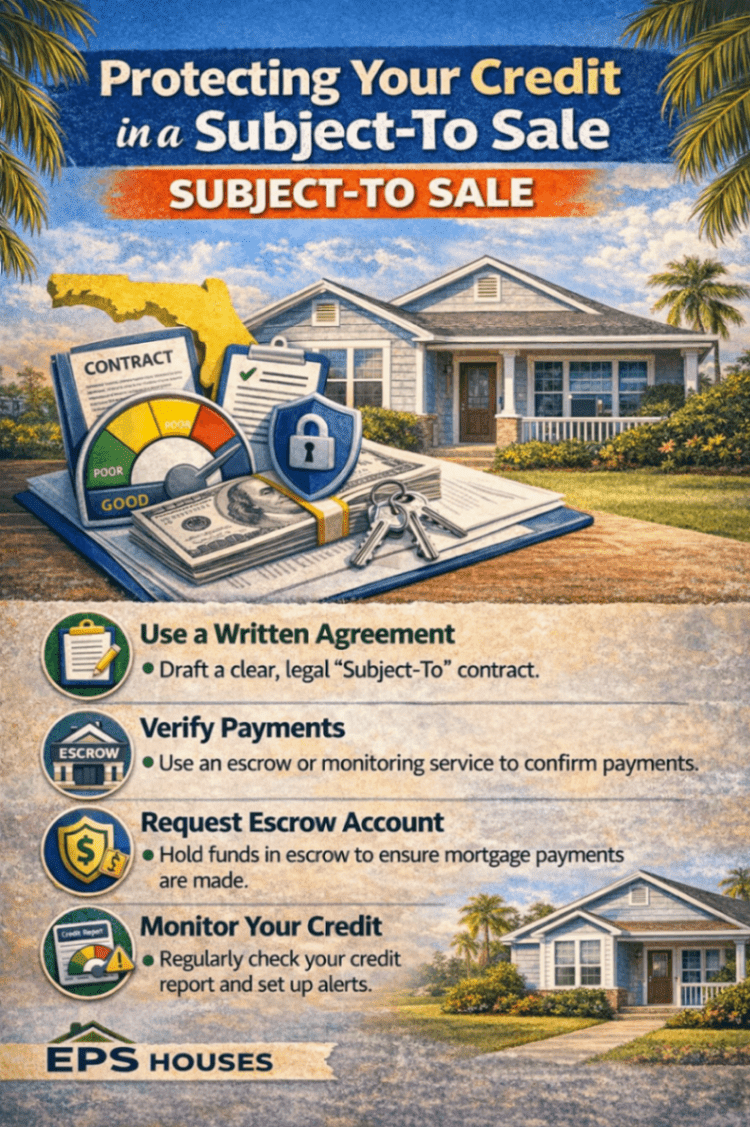How subject-to real estate works in Florida for homeowners needing to sell fast